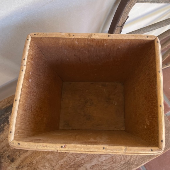 TIKI BAR BAMBOO WASTE CAN & TISSUE BOX COVER SET Vtg 50s-60’s Mid-Century RARE!! - Picture 9 of 13